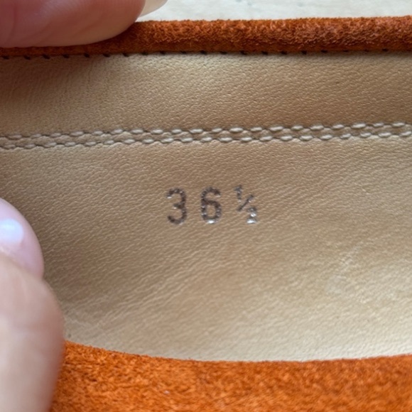 Tod’s for Ferrari Suede Driving Loafers | Burnt Orange | 36.5 EU / 6.5 US - Picture 10 of 10
